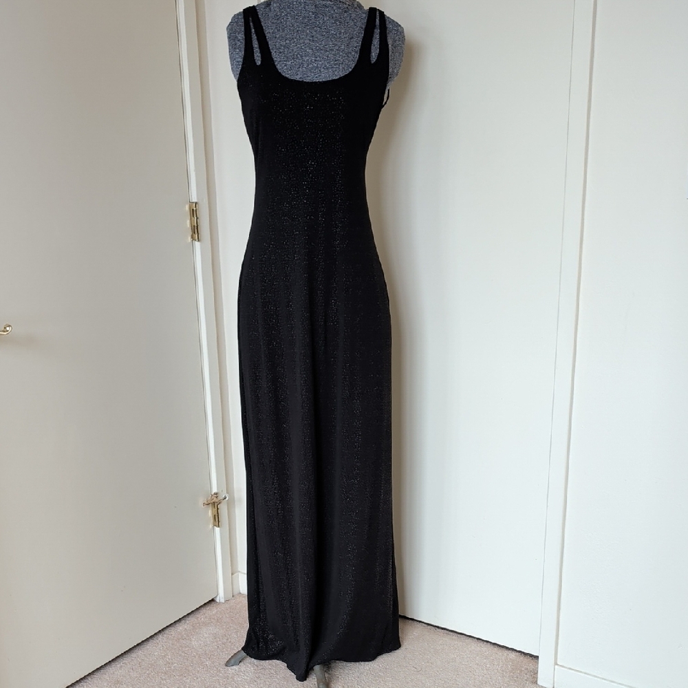 Laundry by Shelli Segal stretch sparkly evening dress